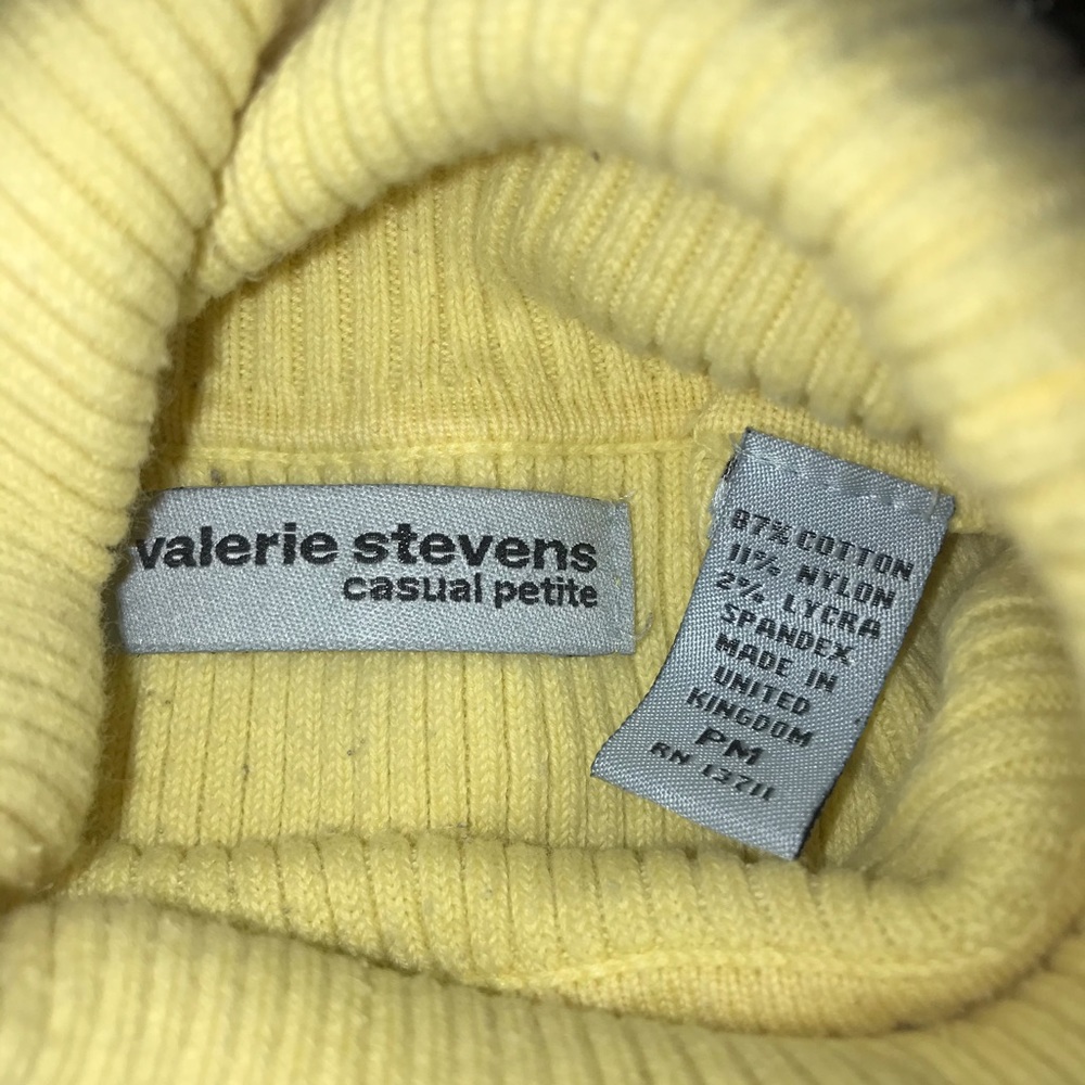 yellow turtle neck - Picture 2 of 3